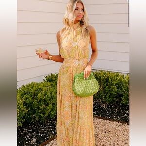 Flying tomato maxi dress
